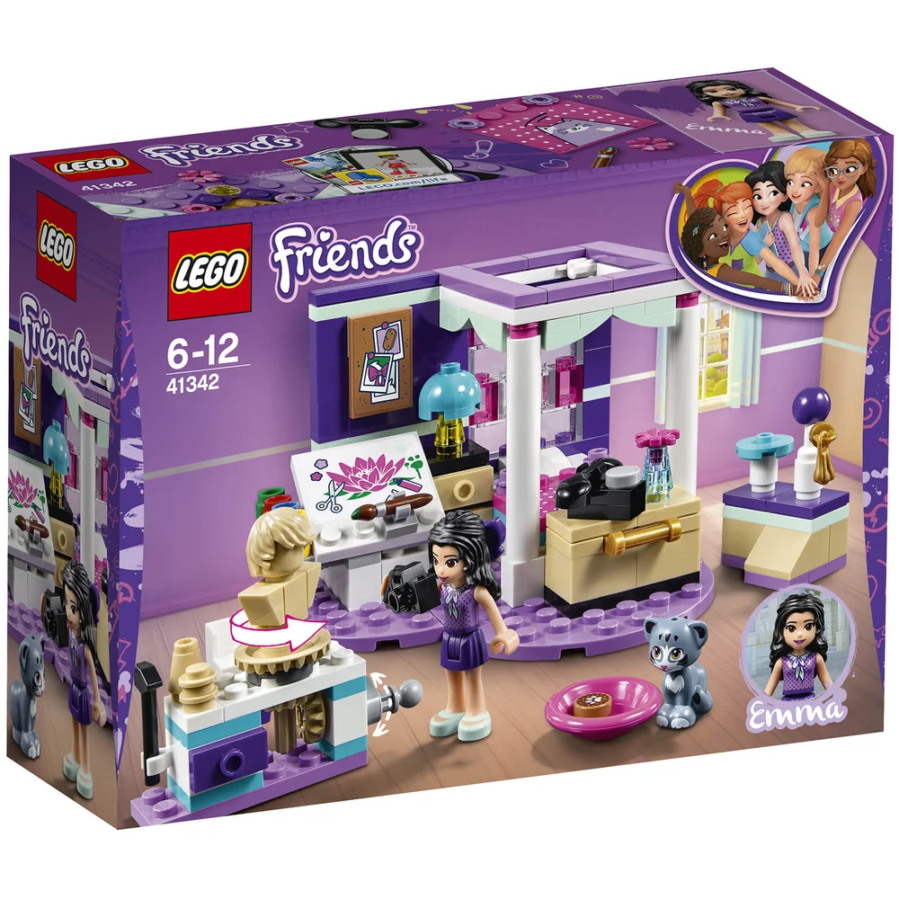 LEGO Friends: La chambre d'Emma (41342) Image 1