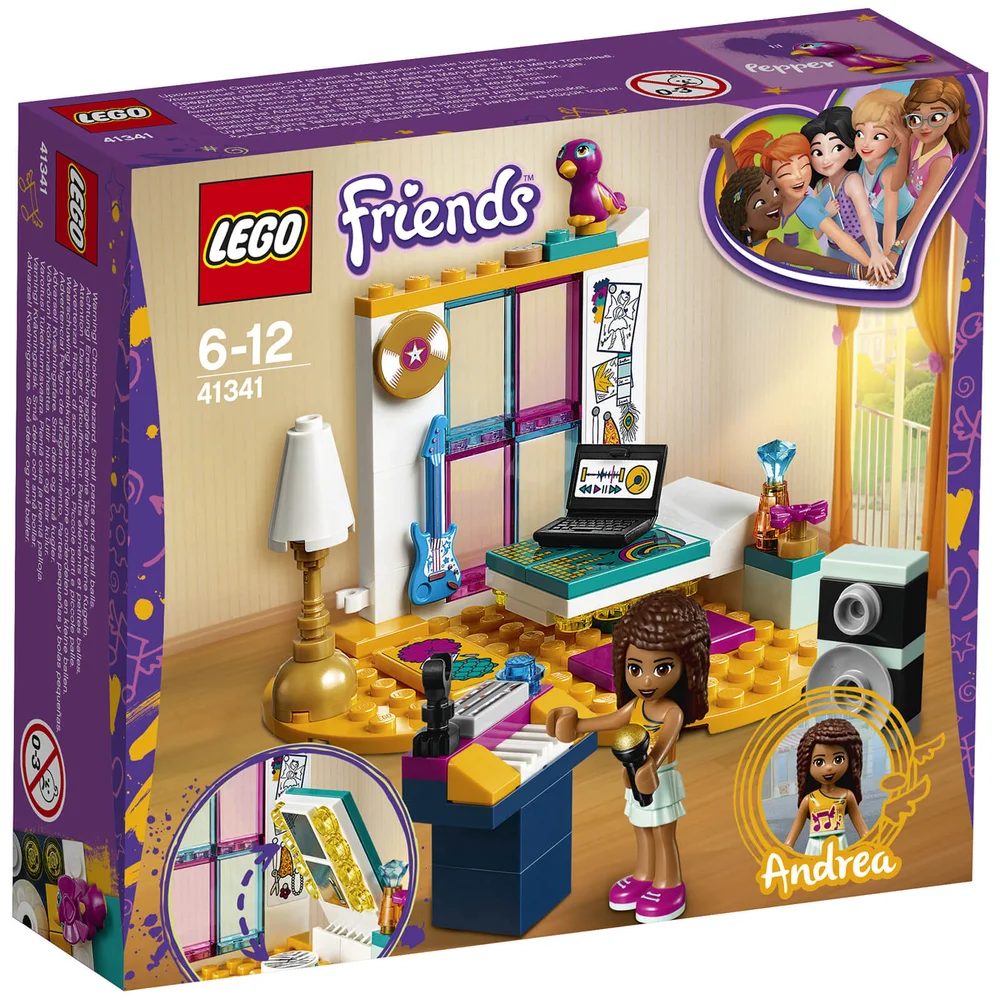 LEGO Friends: La chambre d'Andréa (41341) Image 1