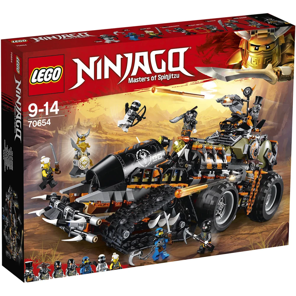 LEGO Ninjago: Le véhicule de combat Dieselnaut (70654) Image 1