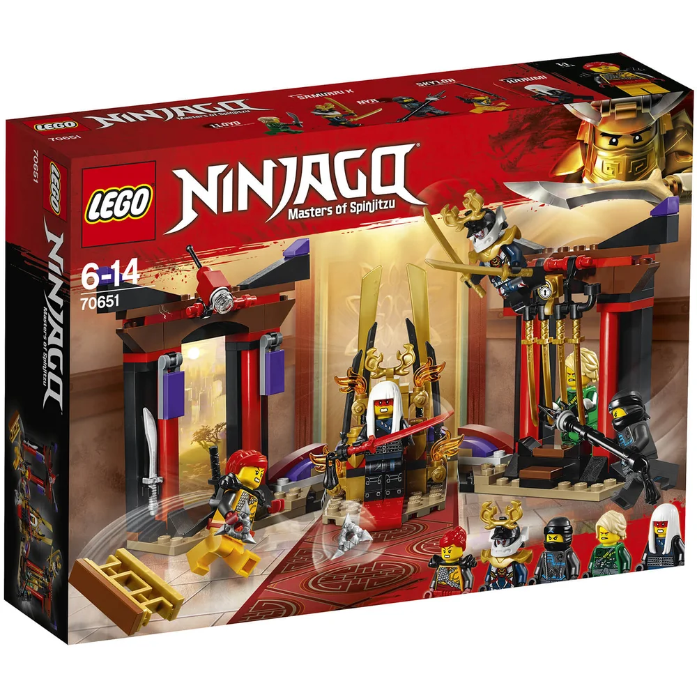LEGO Ninjago: La confrontation dans la salle du trône (70651) Image 1