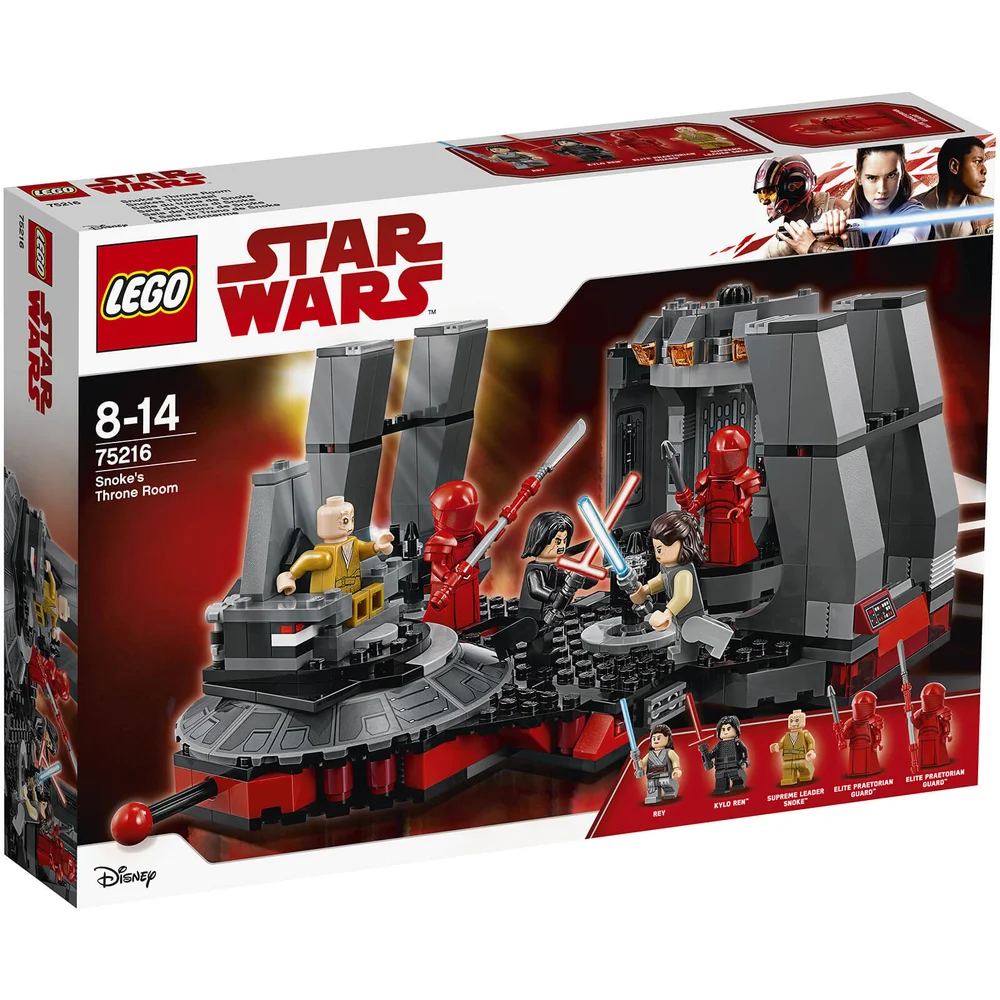 LEGO Star Wars: Salle du trône de Snoke (75216) Image 1
