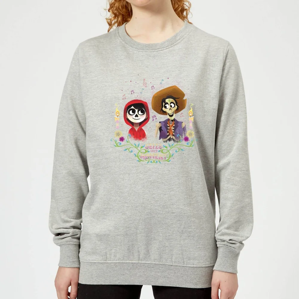 Sweat Femme Miguel et Hector Coco - Gris - 3XL - Gris Image 1