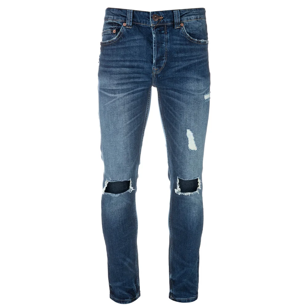 Jeans Déchiré Homme Loom Only & Sons - Bleu Foncé - W30/L32 - Bleu Image 1