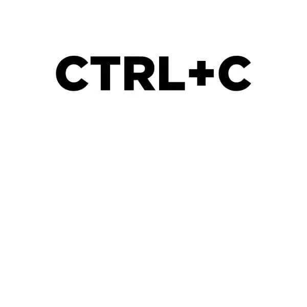 T-Shirt Femme CTRL C - Blanc - S - Blanc Image 1