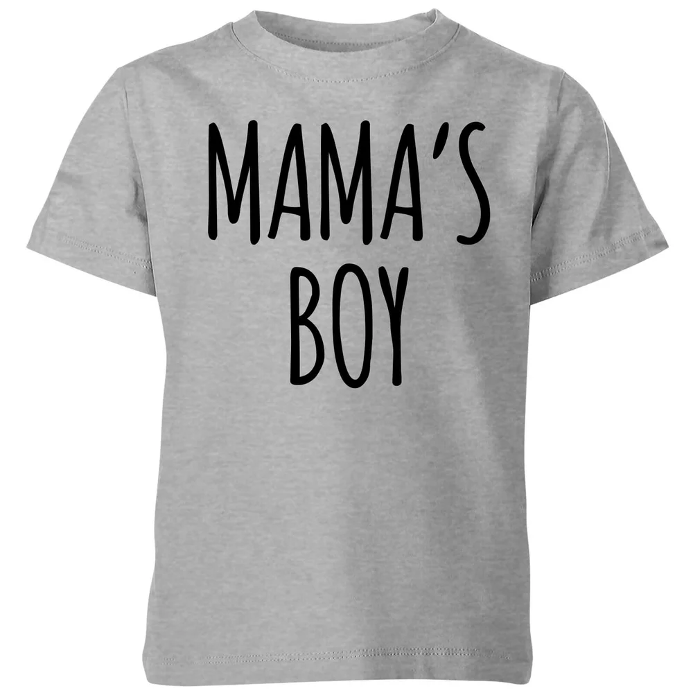 T-Shirt Enfant Mamas Boy - Gris - 3-4 ans - Gris Image 1
