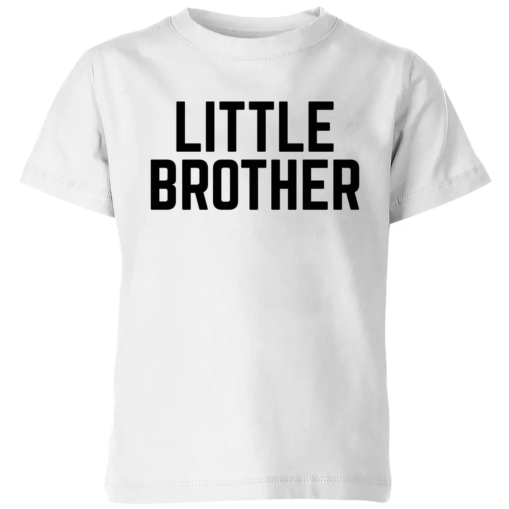 T-Shirt Enfant Little Brother - Blanc - 3-4 ans - Blanc Image 1