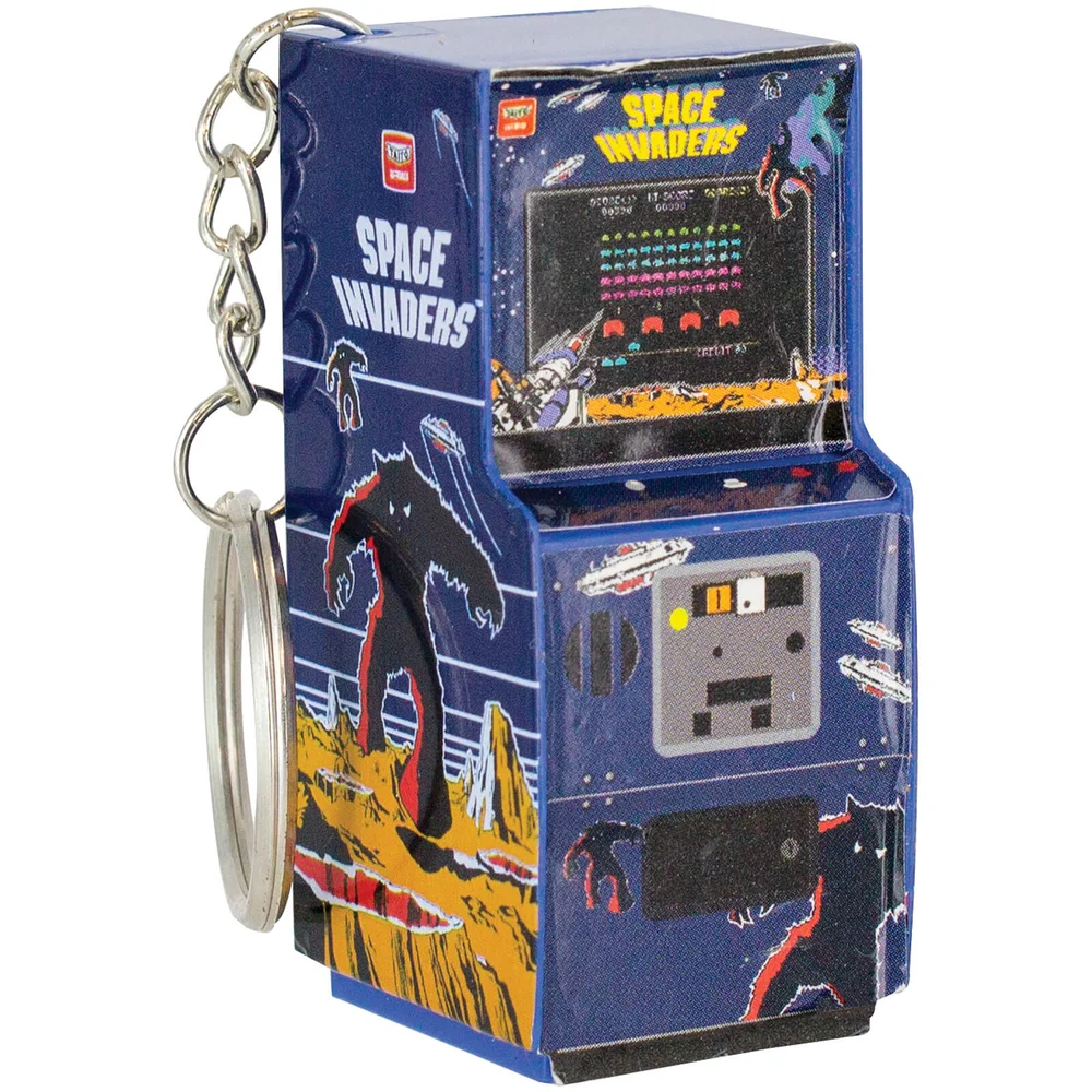 Porte-Clé Space Invaders Machine Arcade Image 1