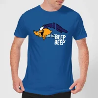 T-Shirt Homme Bip Bip et Coyote Looney Tunes - Bleu Roi