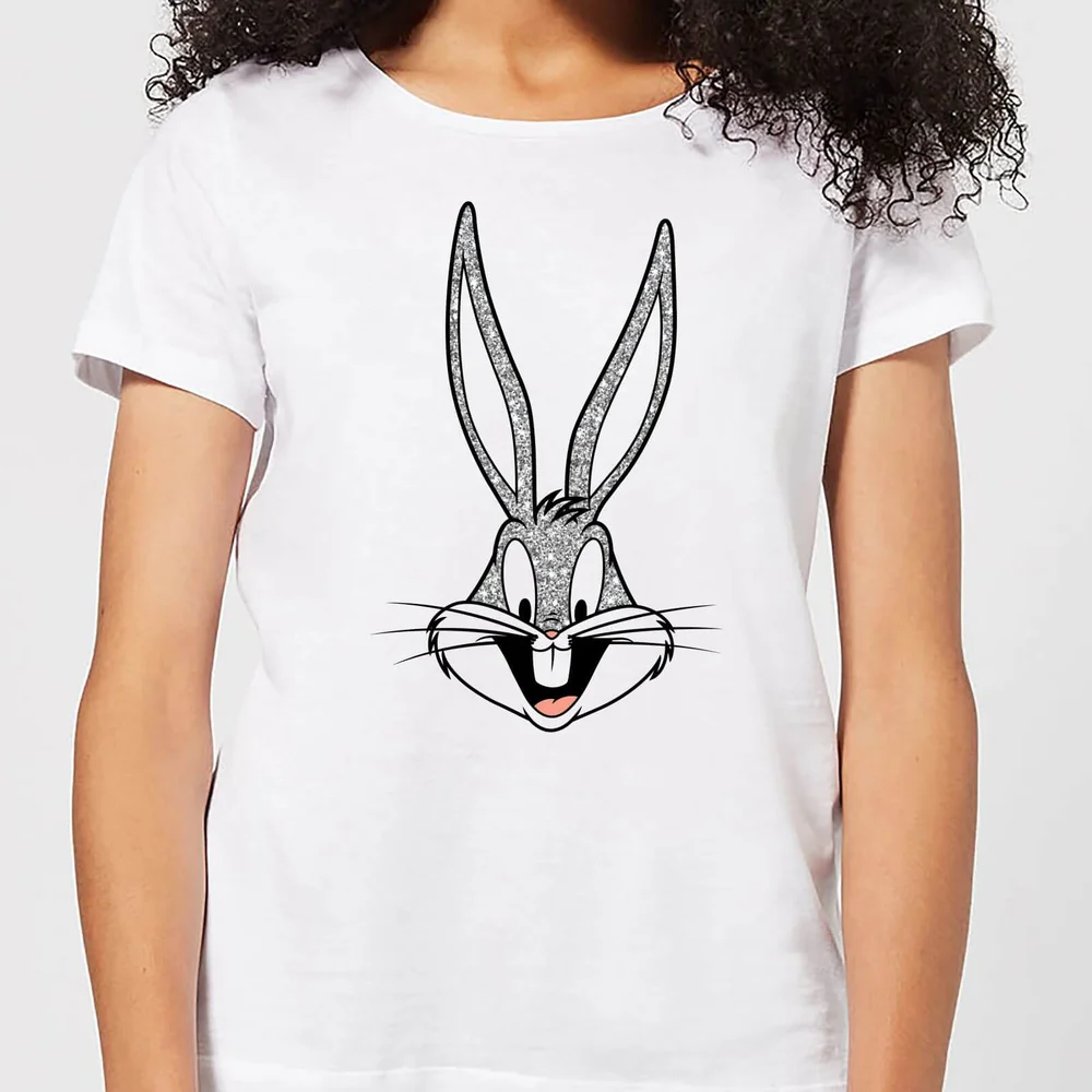 T-Shirt Femme Bugs Bunny Looney Tunes - Blanc - S Image 1