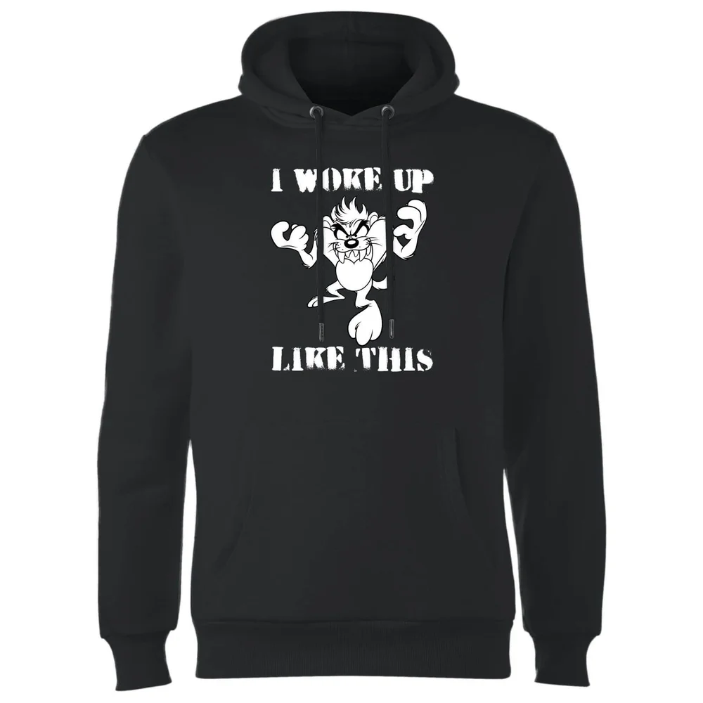 Sweat à Capuche Homme Woke Up Like This Looney Tunes - Noir - S Image 1