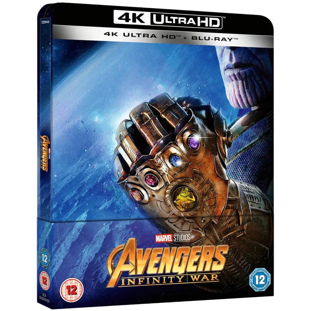 Avengers: Infinity War 4K Ultra HD (avec Version 2D) - Steelbook Exclusif Limité pour Zavvi (Édition UK) Image 1