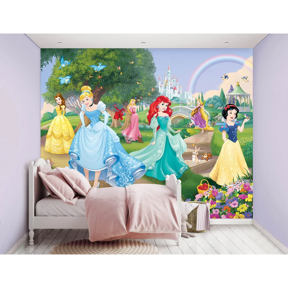 Décoration Murale Princesses Disney - Walltastic Image 1