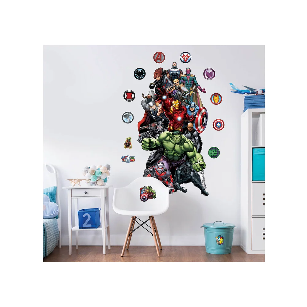 Décoration Murale Avengers Marvel - Walltastic Image 1