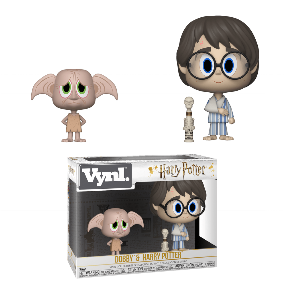 Dobby & Harry Potter Vynl. Image 1