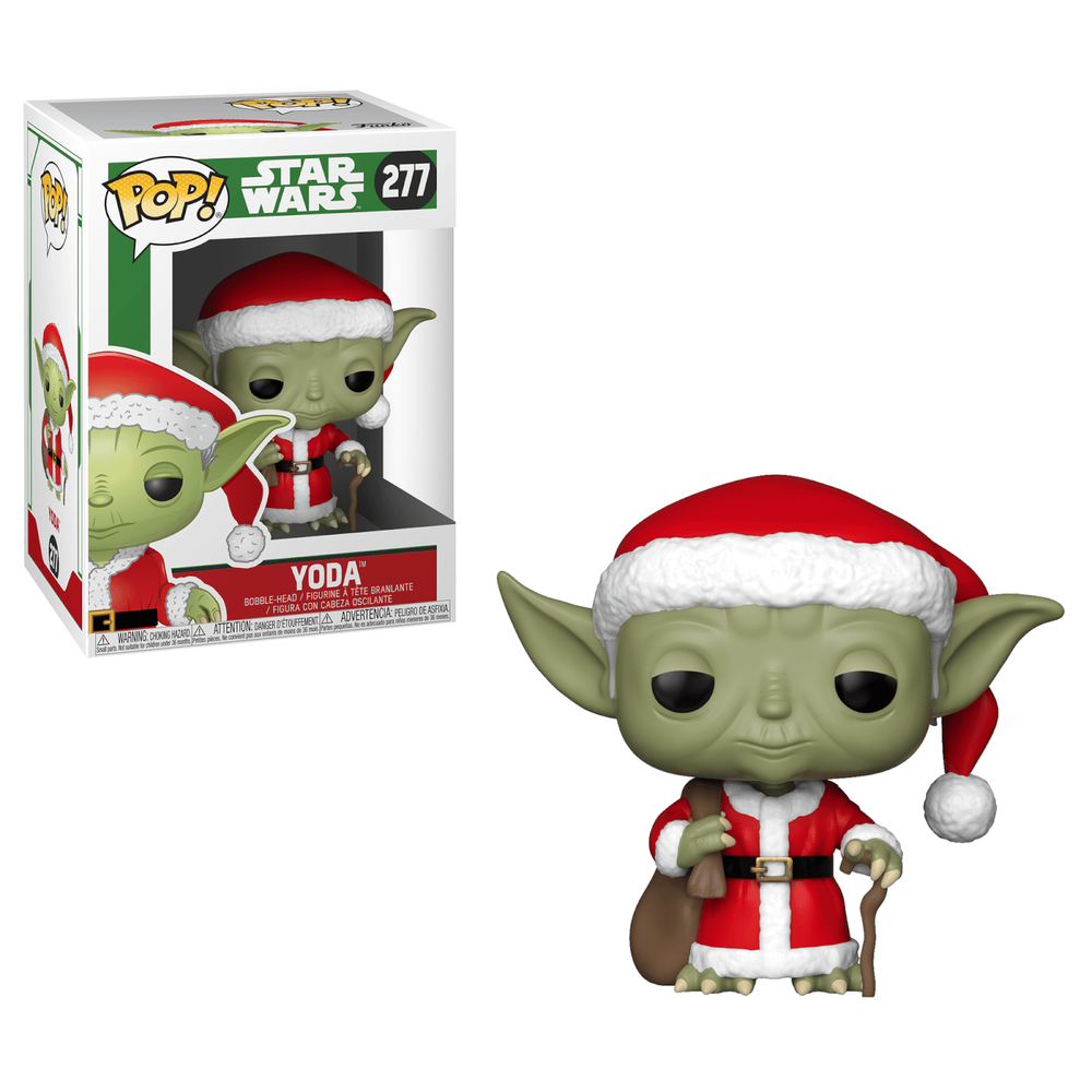 Star Wars Holiday - Santa Yoda Pop! Figurine en vinyle Image 1