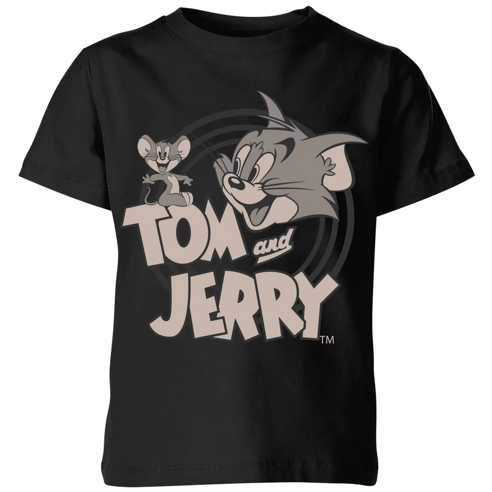 T-Shirt Enfant Tom et Jerry - Noir - 3-4 ans Image 1