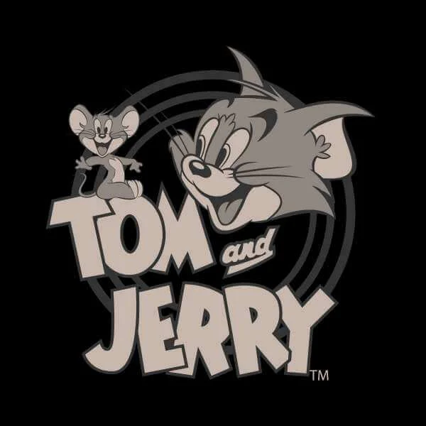 Sweat Homme Tom et Jerry - Noir