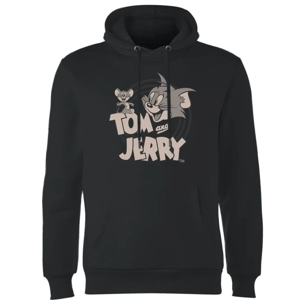 Sweat à Capuche Homme Tom et Jerry - Noir - S Image 1