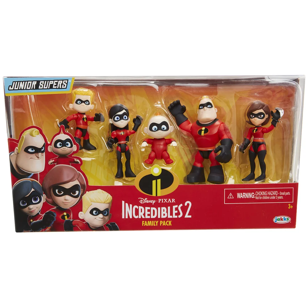 Lot de Figurines Les Indestructibles 2 - Jakks Pacific Disney Image 1