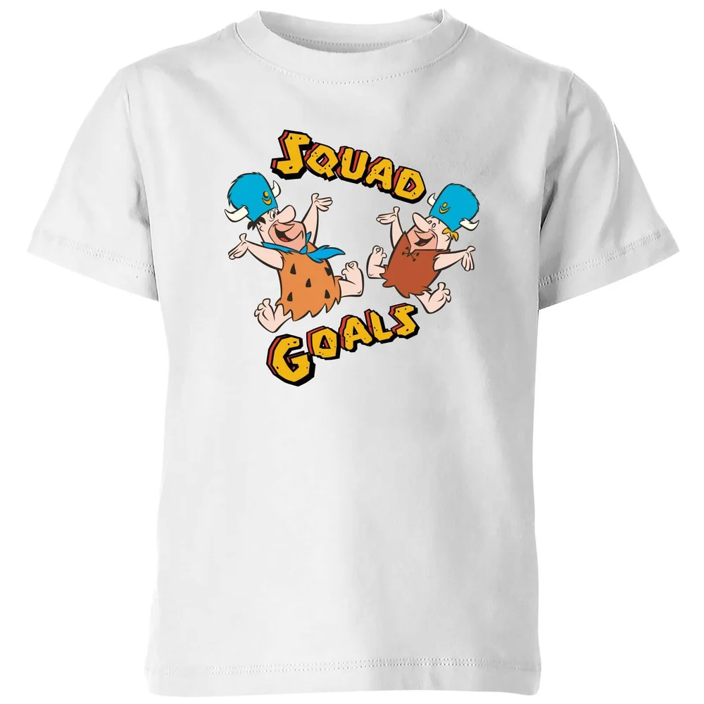 T-Shirt Enfant La Famille Pierrafeu - Squad Goals - Blanc - 3-4 ans Image 1