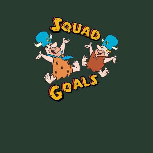 Sweat Homme La Famille Pierrafeu - Squad Goals - Vert