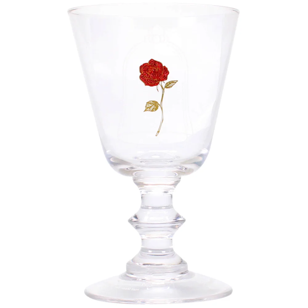 La Belle et la Bête – Verre – Rose Image 1