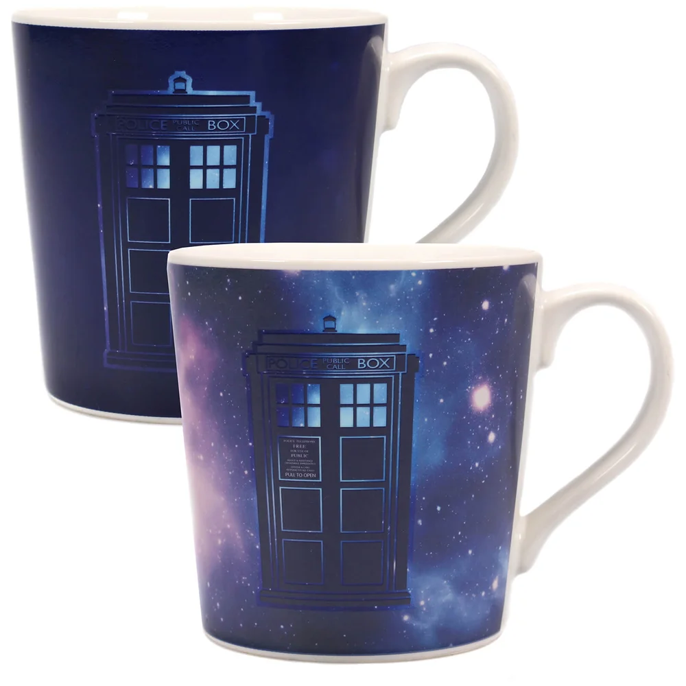 Dr Who Galaxy Heat Changing Mug Image 1