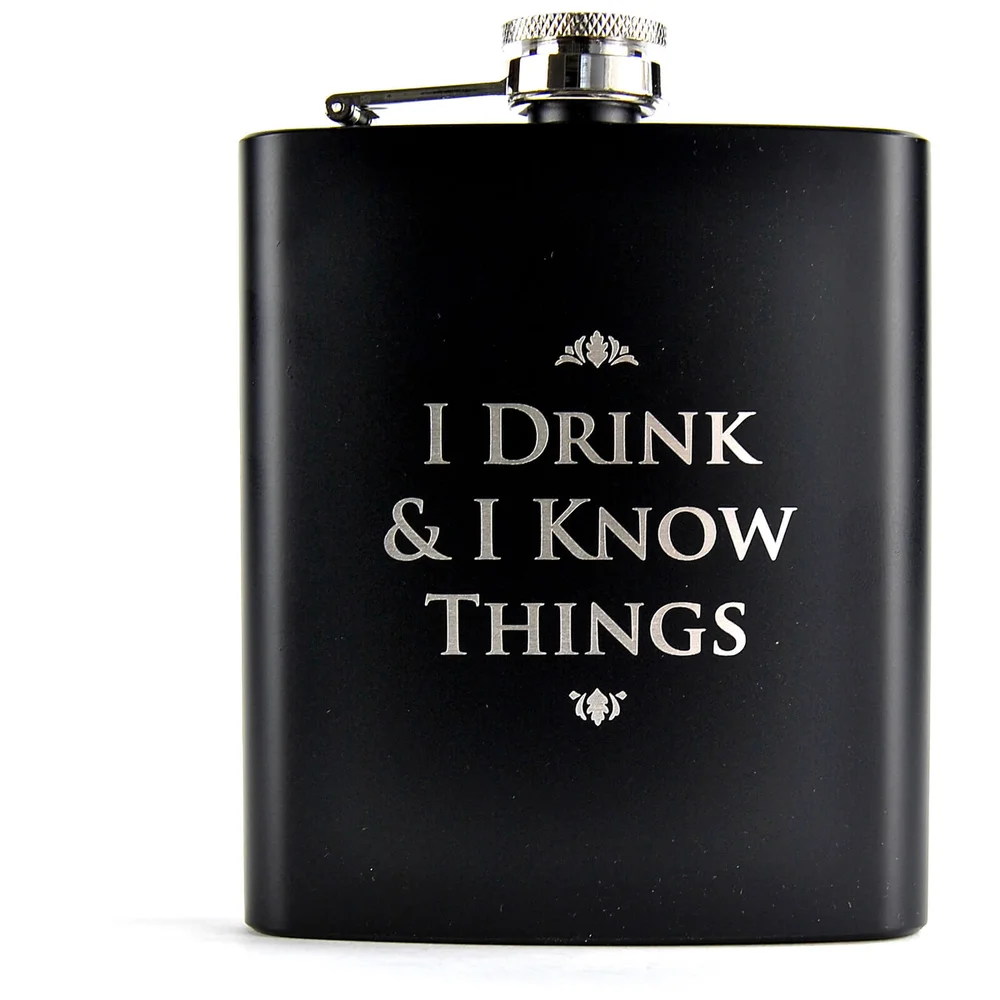 Flasque Game Of Thrones - (I Drink And Know Things) Image 1