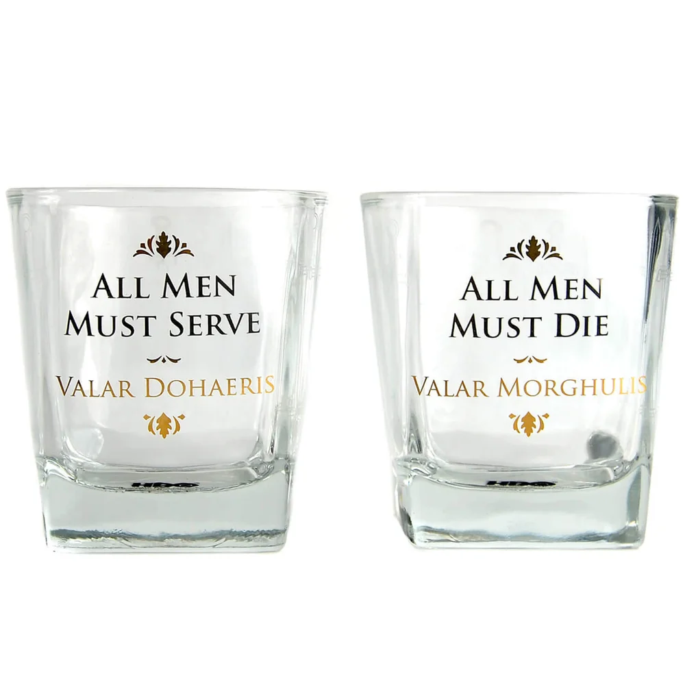 Lot de 2 Verres Game Of Thrones Image 1