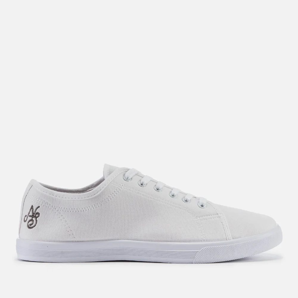 Native Shore Men's Coast Plimsolls - White - UK 7 - Blanc Image 1