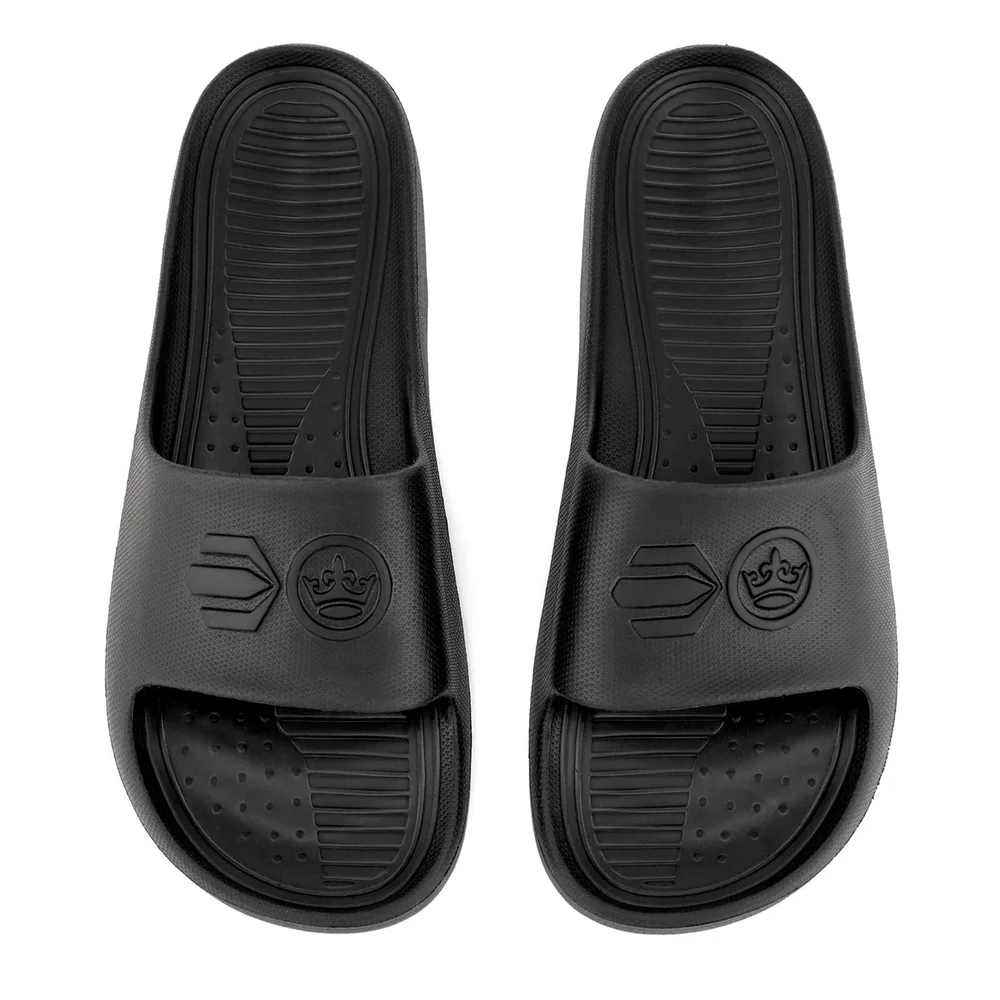 Crosshatch Men's Oreti Sliders - Black - UK 6-7 - Noir Image 1