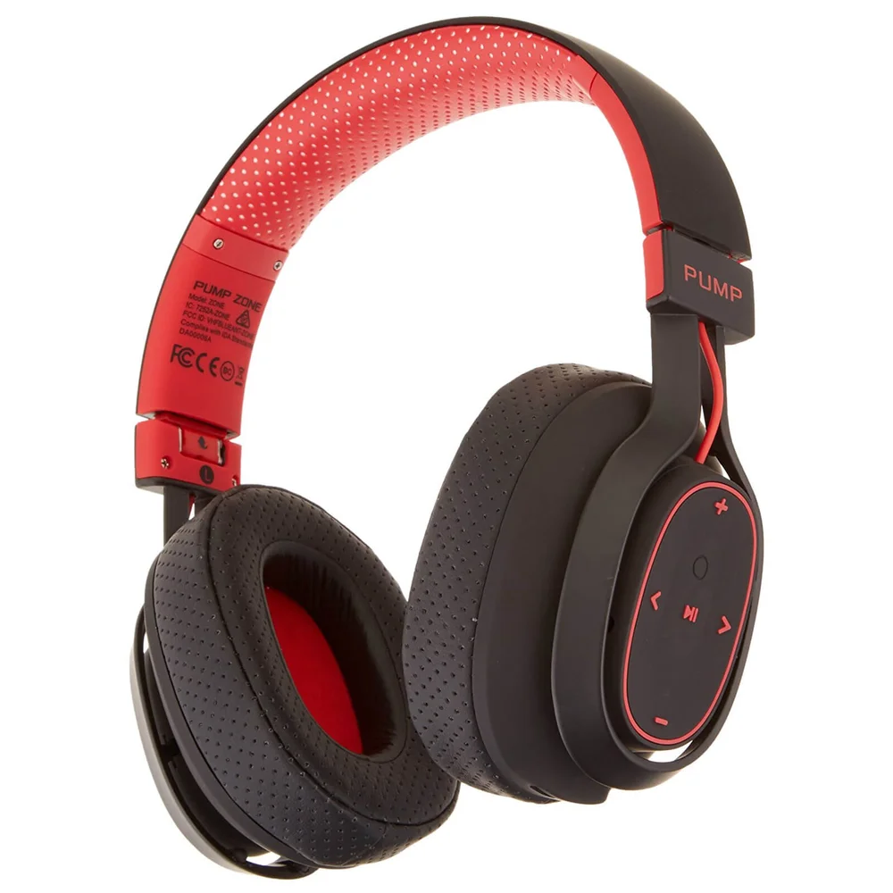 Casque BlueAnt Pump Zone Bluetooth Sans Fil - Rouge Image 1