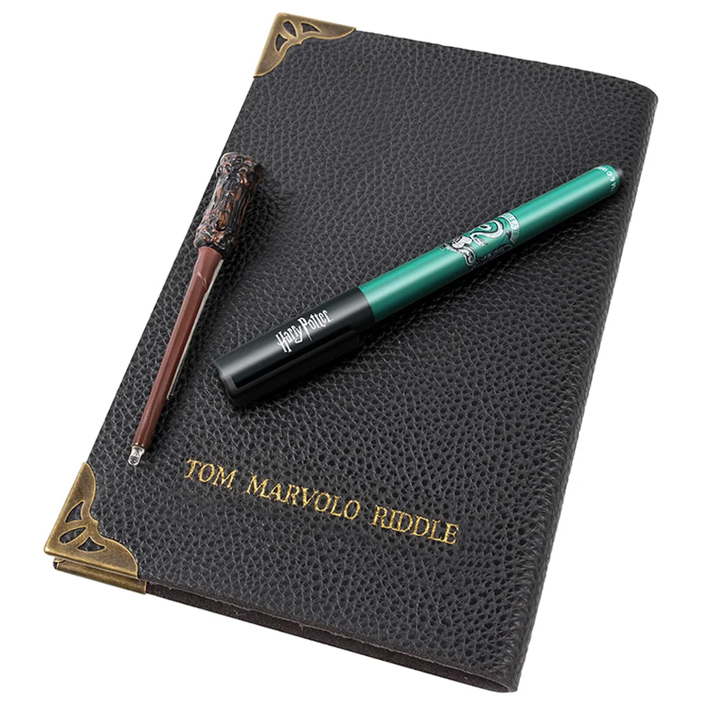 Harry Potter Tom Riddle's Diary Notebook and Invisible Wand Pen Image 1