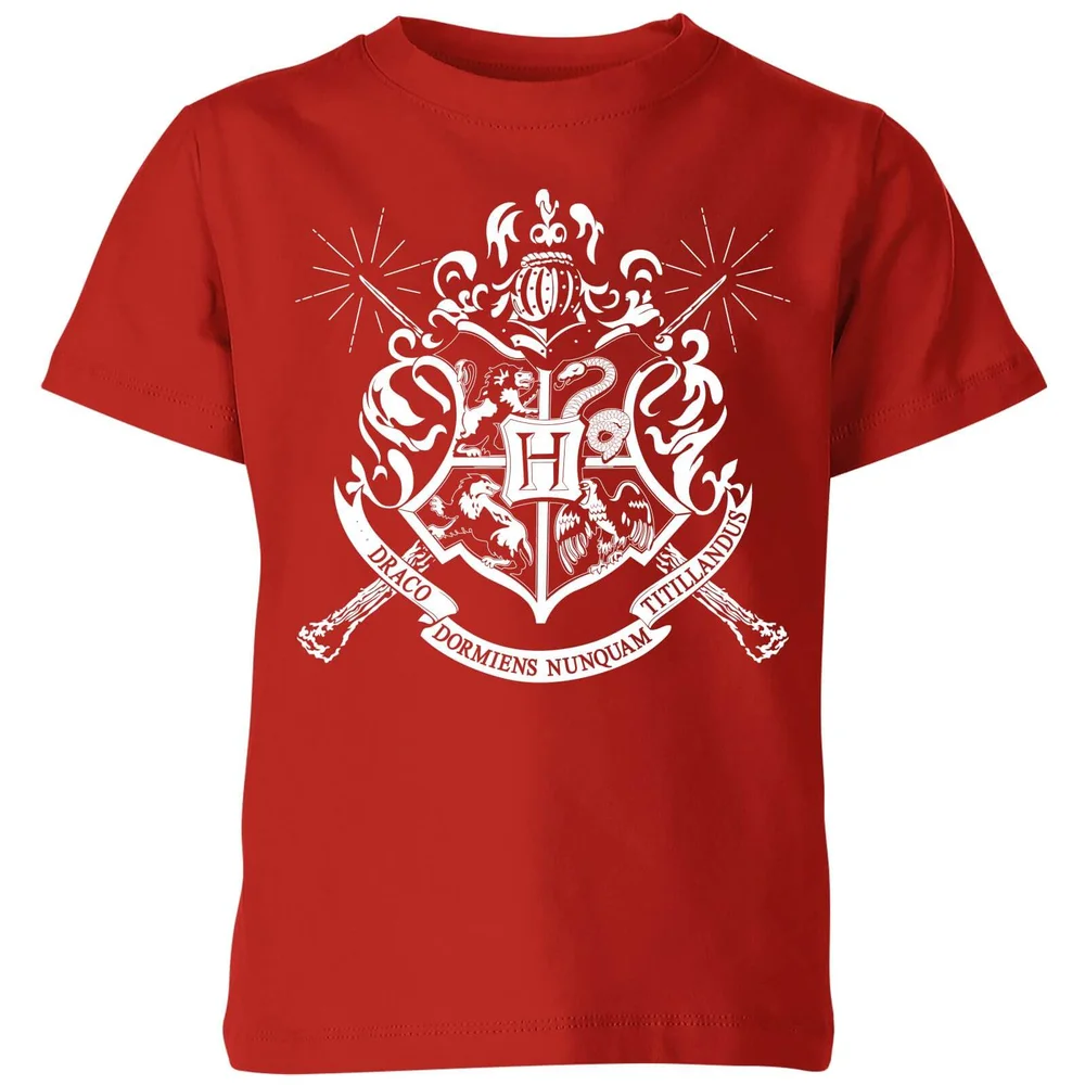T-Shirt Enfant Emblèmes des Maisons de Poudlard - Harry Potter - Rouge - 3-4 ans Image 1