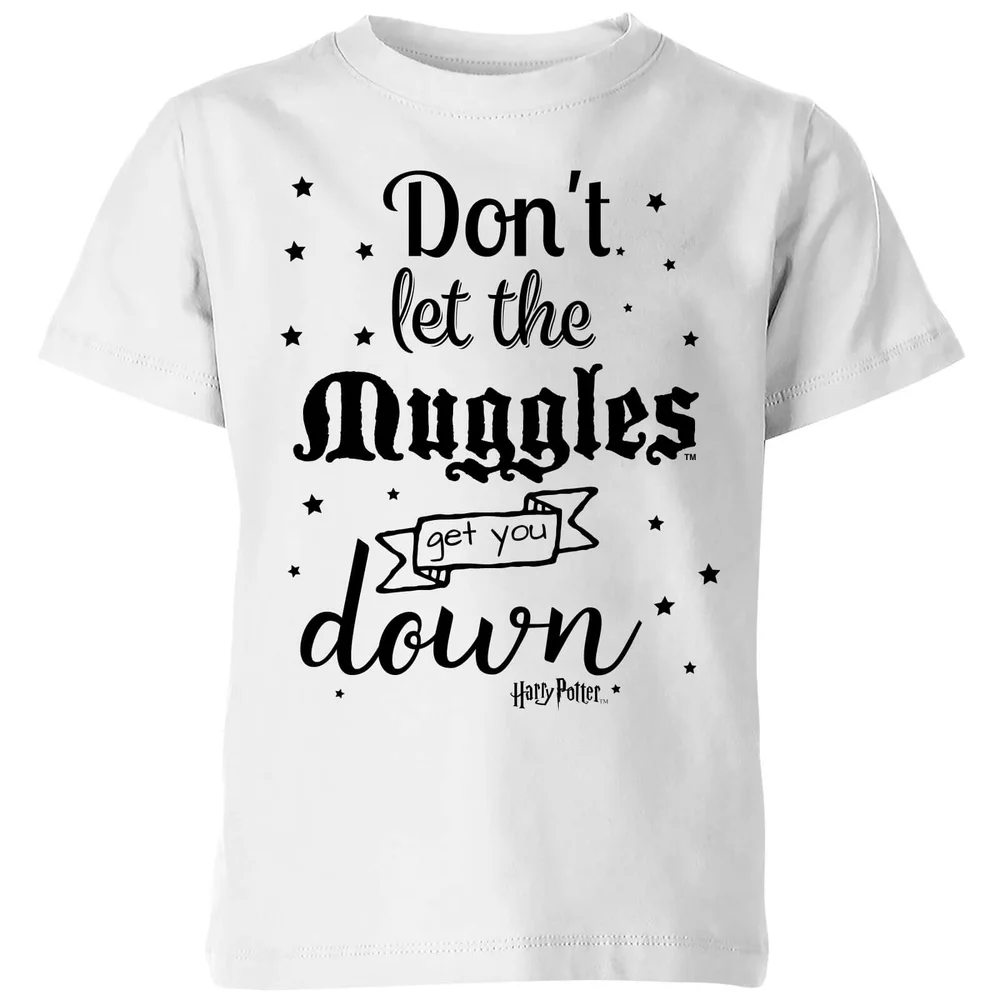 T-Shirt Enfant Ne te Laisse pas Faire par les Modus - Harry Potter - Blanc - 3-4 ans Image 1