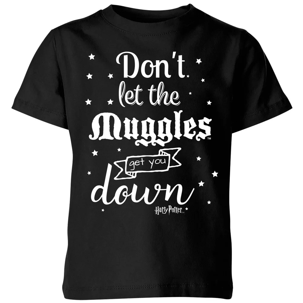 T-Shirt Enfant Ne te Laisse pas Faire par les Modus - Harry Potter - Noir - 3-4 ans Image 1