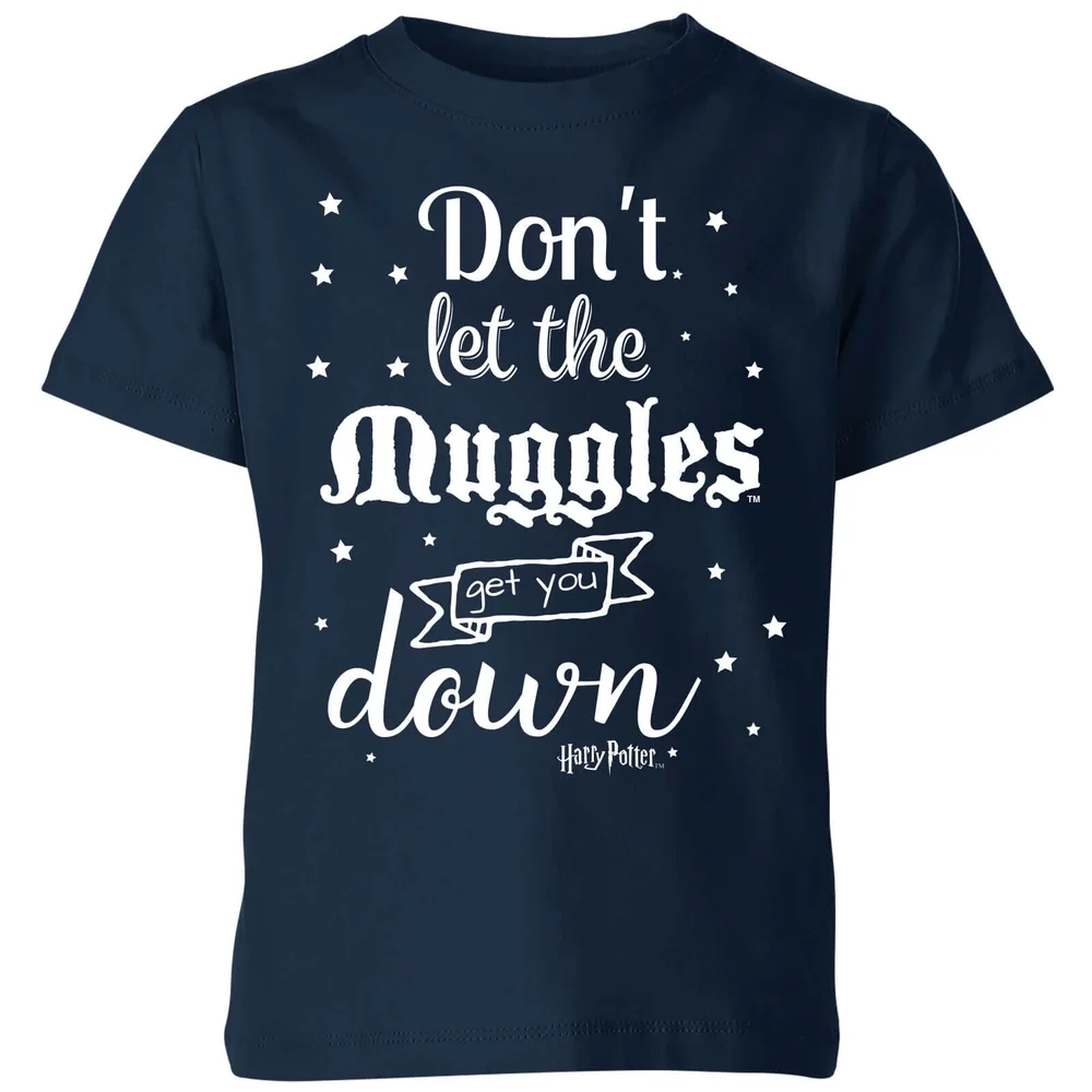 T-Shirt Enfant Ne te Laisse pas Faire par les Modus - Harry Potter - Bleu Marine - 3-4 ans Image 1