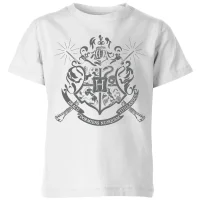 T-Shirt Enfant Emblèmes des Maisons de Poudlard - Harry Potter - Blanc - undefined undefined