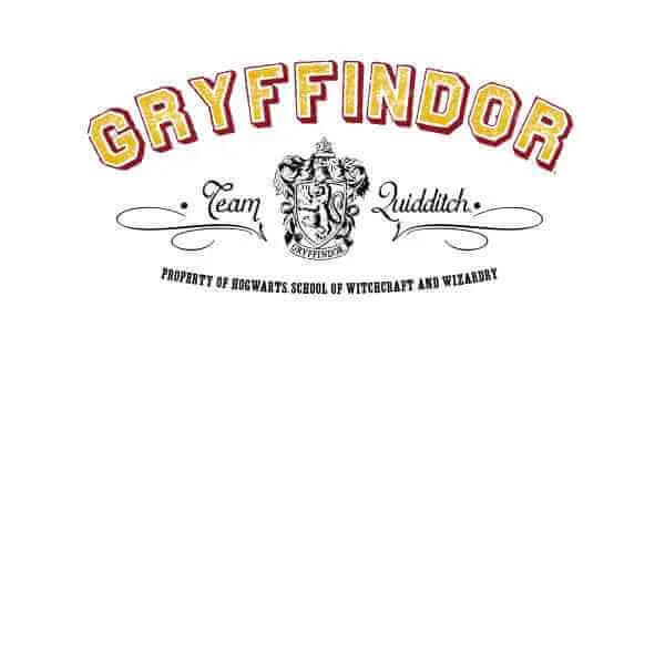 T-Shirt Homme Équipe de Quidditch de Gryffondor - Harry Potter - Blanc