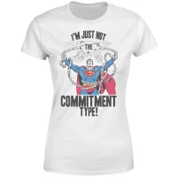 T-Shirt Femme Superman Brise les Chaînes DC Originals - Blanc - undefined undefined
