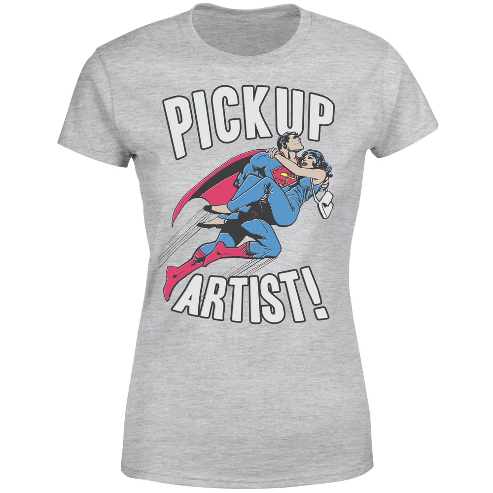 T-Shirt Femme Superman Roi de la Drague DC Originals - Gris - S Image 1