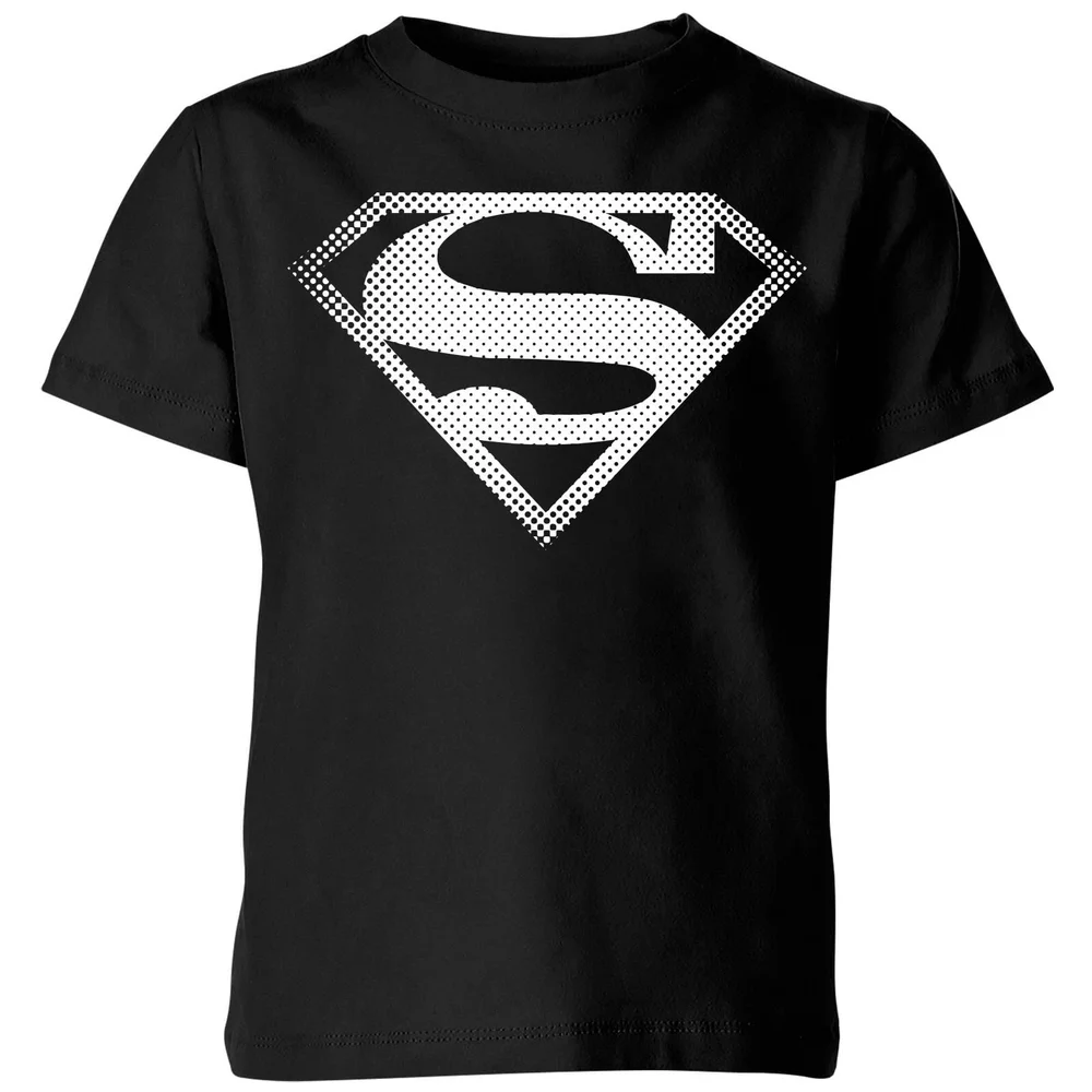 T-Shirt Enfant Logo Superman DC Originals - Noir - 3-4 ans Image 1
