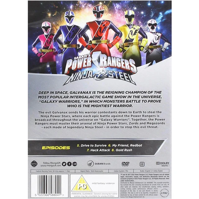 Power Rangers Ninja Steel - Survivre (Volume 2) Épisodes 5-8