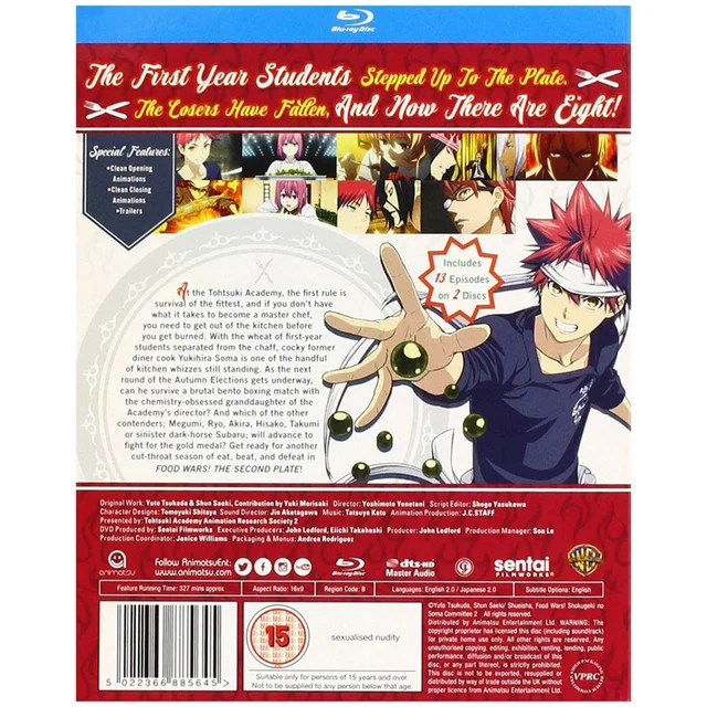 Food Wars! - Saison 2 (Épisodes 1-13)