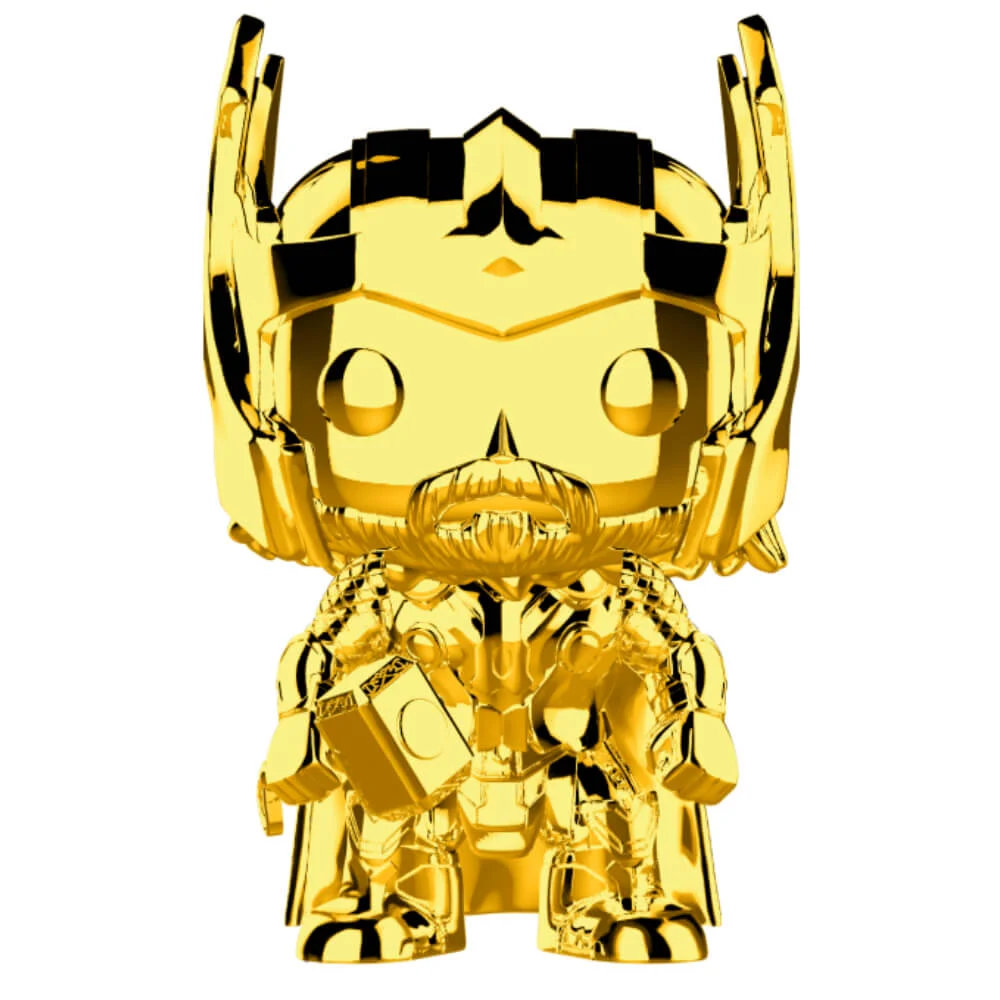 Figurine Pop! Thor Chrome Marvel Studios 10 ans Image 1