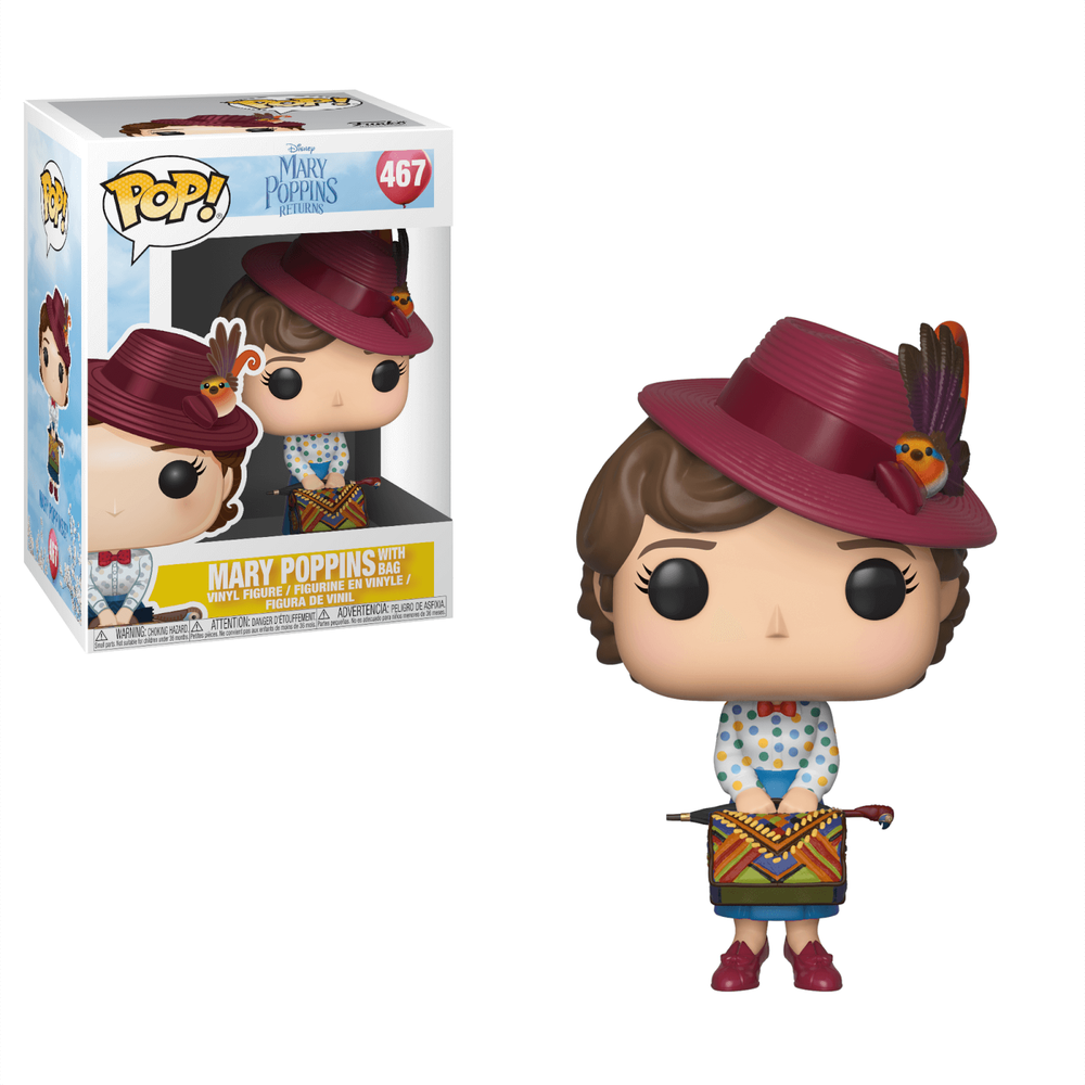 Figurine Pop! Mary avec Sac Mary Poppins Image 1