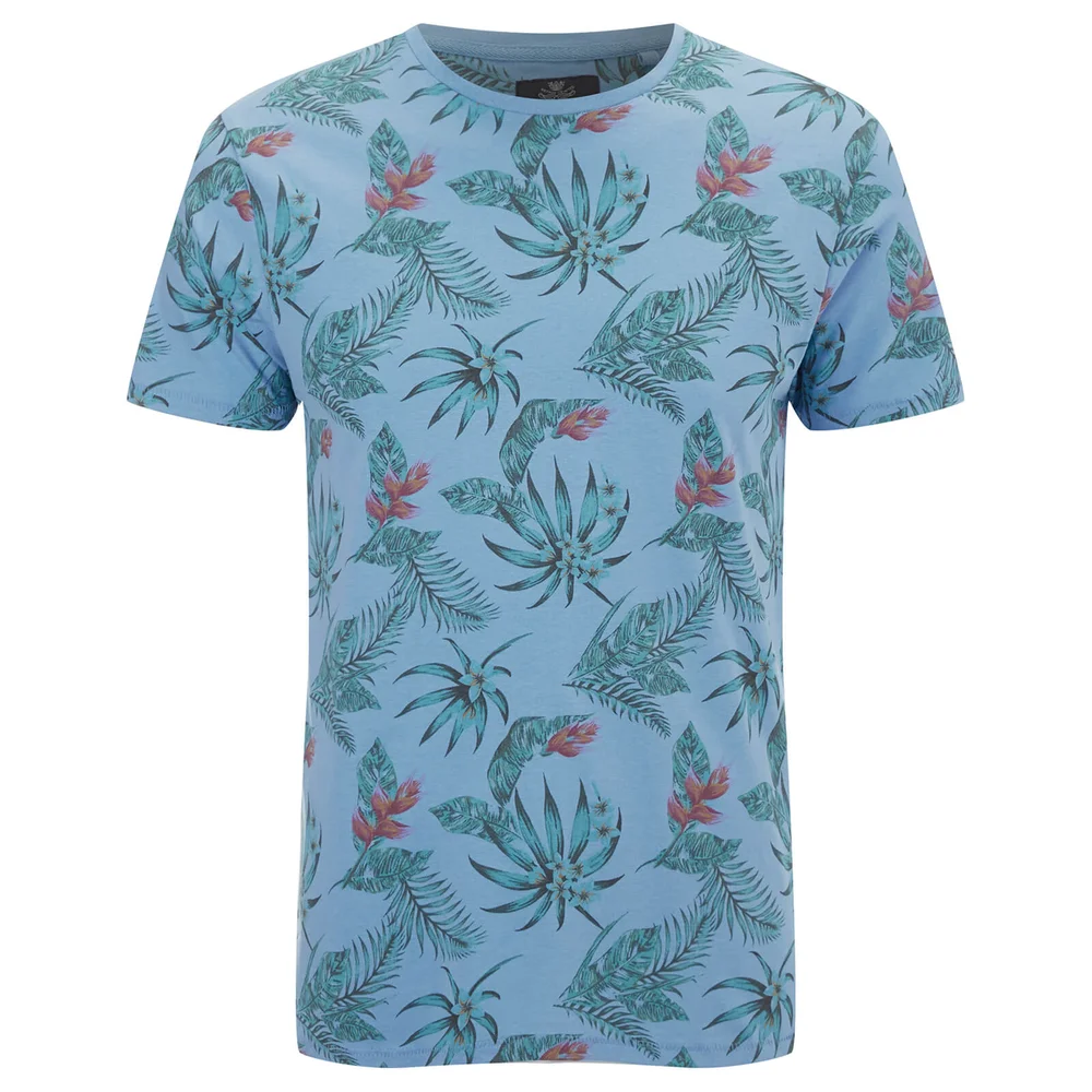 Threadbare Men's Kedgeree T-Shirt - Denim Marl - S - Bleu Image 1