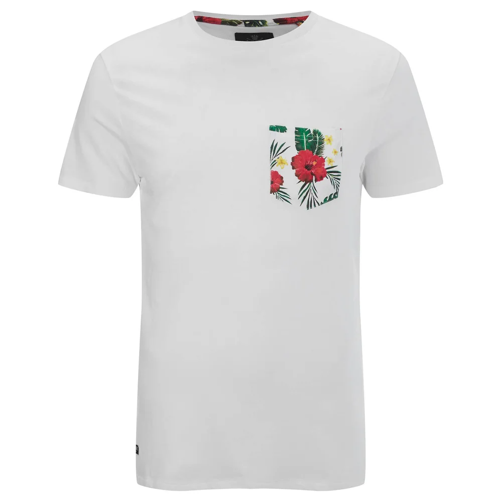 Threadbare Men's Townsend Pocket T-Shirt - White - S - Blanc Image 1