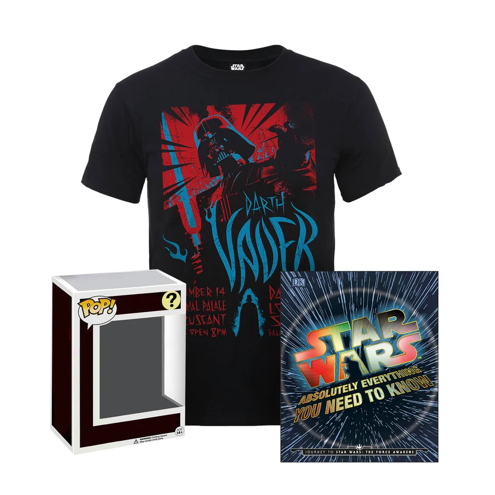 Lot Star Wars T-shirt, Livre et Figurine Pop! - Homme - S Image 1