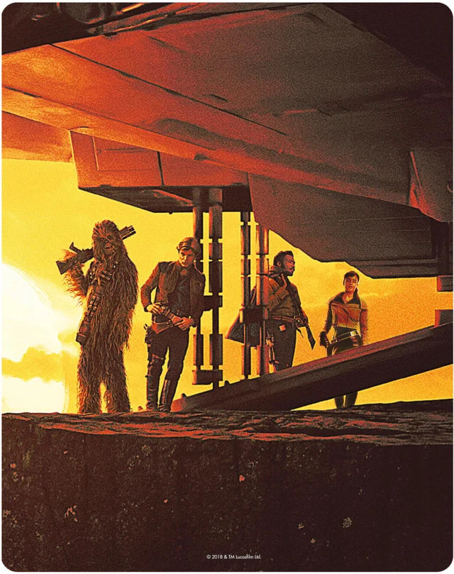 Solo: A Star Wars Story 4K Ultra HD (avec Version 2D) - Steelbook Exclusif Limité pour Zavvi (Édition UK)